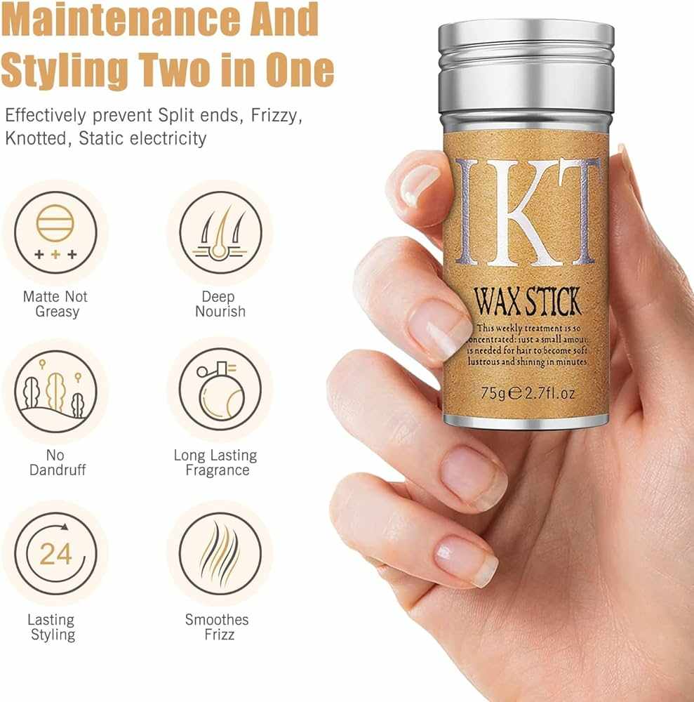 Picture of IKT Hair Wax Stick For setting and controlling Hair 35gm
