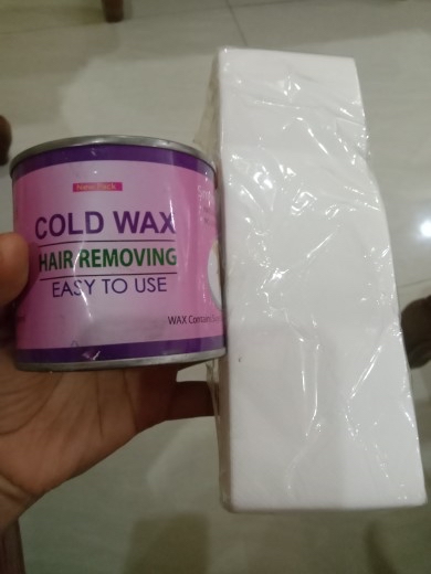 Picture of Mumtaz Cold wax 200gm + wax Paper (combo)