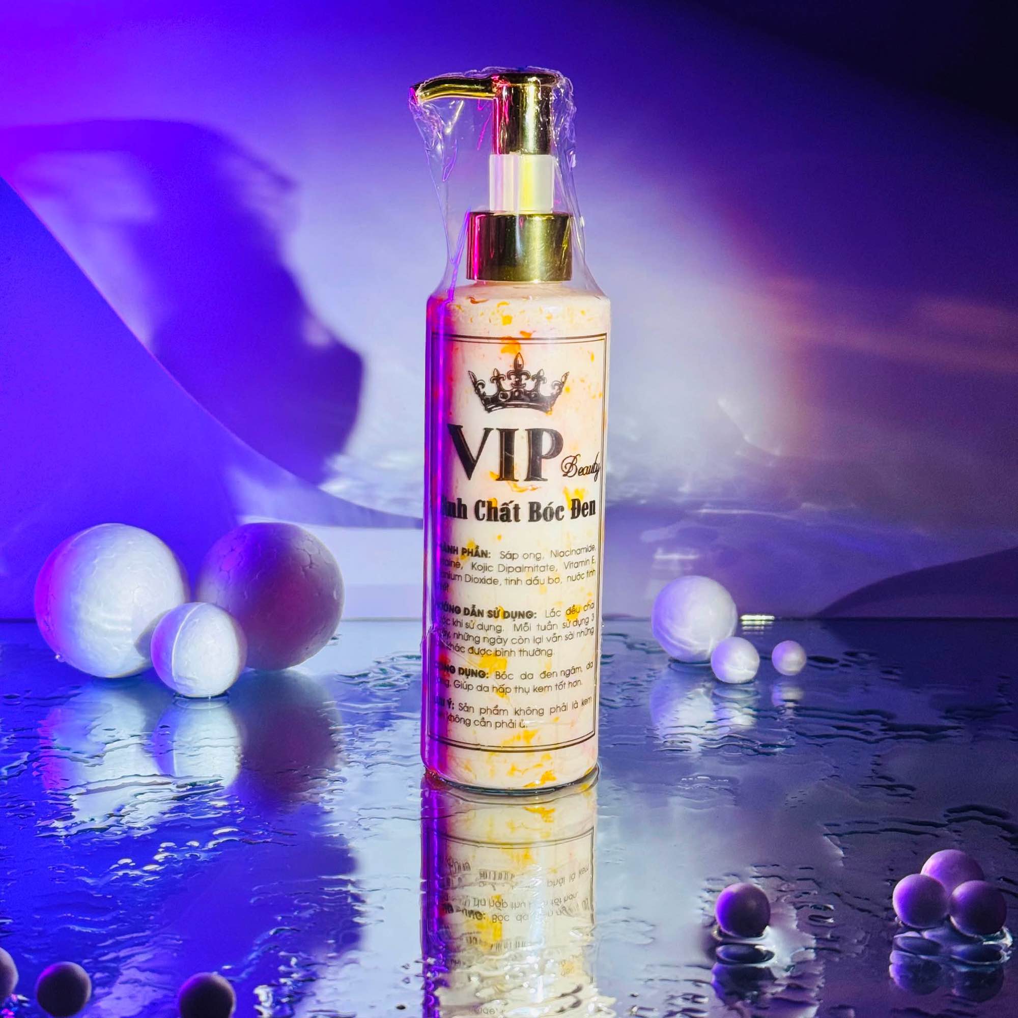 Picture of VIP BEAUTY TINH CHAT BOC DEN  BODY WHITENING CREAM 250g