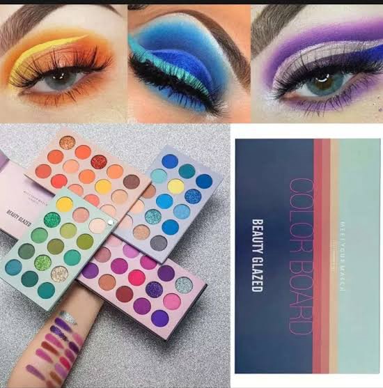 Picture of BEAUTY GLAZED New Color Board Eyeshadow Palette 60 Colors Eyeshadow Pallete Waterproof Makeup Shimmer Eye Shadow
