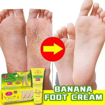 Picture of Picture of AICHUN BEAUTY 80gm Cracked Heel Cream Foot Care Banana Milk Cream Rough Dry Skin Baby Foot Picture of AICHUN BEAUTY 80gm Cracked Heel Cream Foot Care Banana Milk Cream Rough Dry Skin Baby Foot AICHUN BEAUTY 80gm Cracked Heel Cream Foot Care Ban