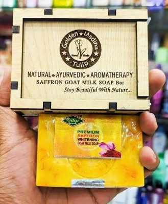 Picture of Premium Saffron Goat Milk Soap 100g