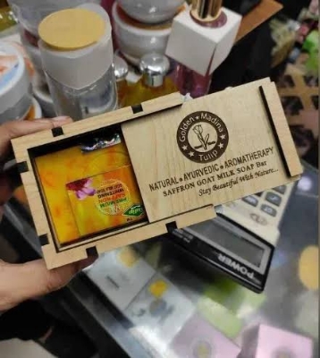 Picture of Premium Saffron Goat Milk Soap 100g