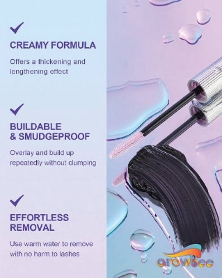 Picture of SHEGLAM FLUTTER WINK VOLUMIZING BLACK MASCARA
