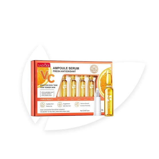 Picture of Sadoer VC Whitening Anti-Wrinkle Ampoule Face Serum 7Pcs