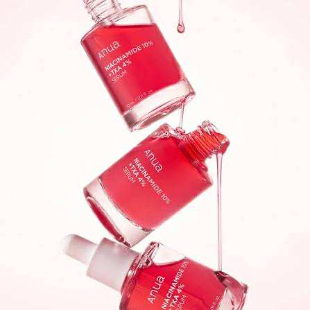 Picture of Anua Niacinamide 10% + TXA 4% Dark Spot Correcting | Niacinamide 10% + TXA 4% | Peach 70 Niacin | Birch 70 Moisture Boosting | Heartleaf 80% Moisture Soothing Ampoule Serum | 30ml