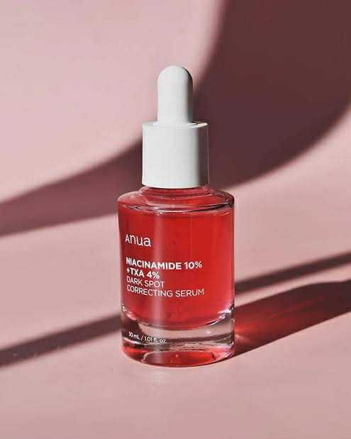 Picture of Anua Niacinamide 10% + TXA 4% Dark Spot Correcting | Niacinamide 10% + TXA 4% | Peach 70 Niacin | Birch 70 Moisture Boosting | Heartleaf 80% Moisture Soothing Ampoule Serum | 30ml