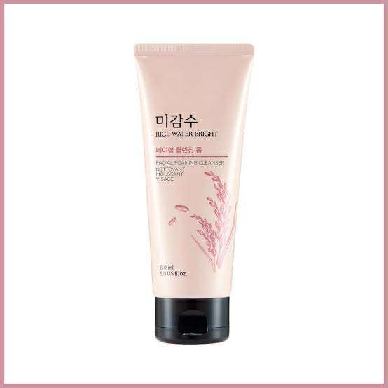 Picture of Rice Water Bright Cleansing Foam 150 Ml Skin Care Facial Cleanser Natural Ingredients