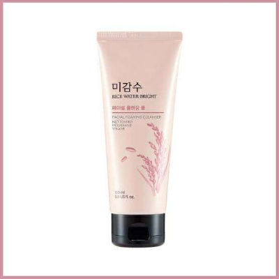 Picture of Rice Water Bright Cleansing Foam 150 Ml Skin Care Facial Cleanser Natural Ingredients