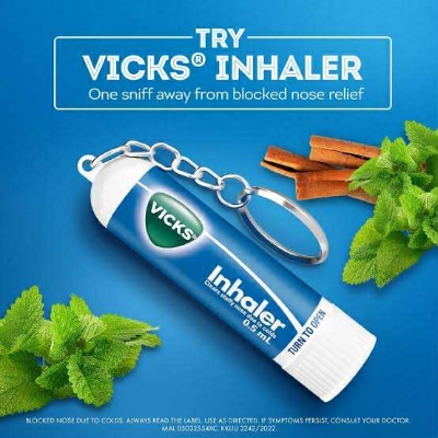 Picture of Vicks Nasal Inhaler with Keychain 0.5 Ml