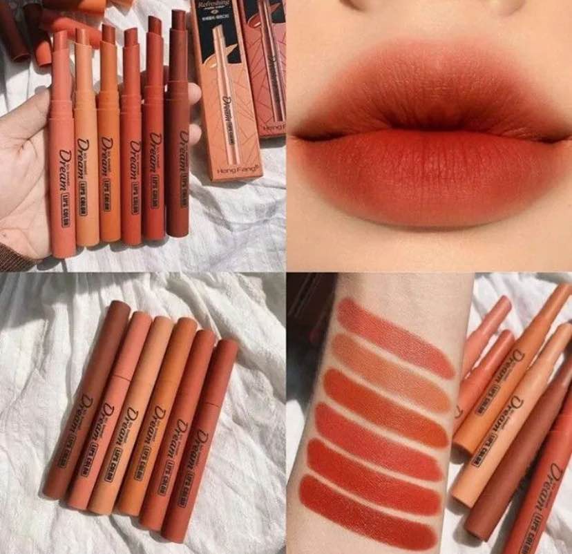Picture of HengFang Matte Lipstick 6 Pcs Set
