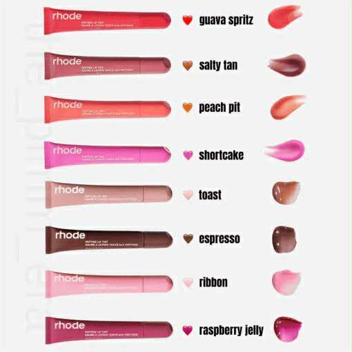 Picture of Rhode Peptide Lip Tint & Lipstick  salty tan