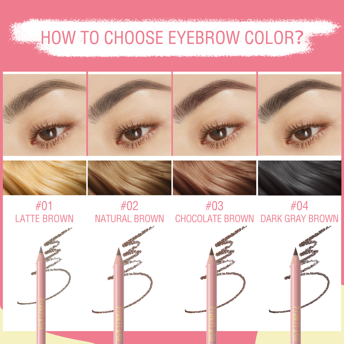 Picture of PINKFLASH Waterproof Auto Eyebrow Pencil