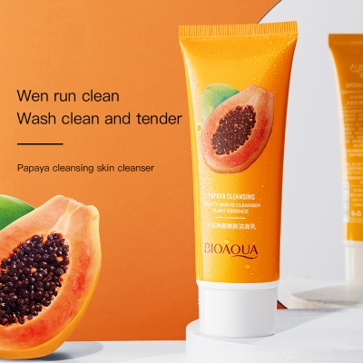 Picture of Bioaqua Papaya Moisturizing Face Wash -100G