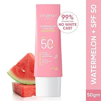 Picture of Dot & Key Watermelon Hyaluronic Cooling Sunscreen SPF 50 PA Plus - 80g