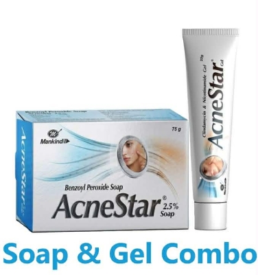 Picture of Acne Star Soap 75g & Acne Star Gel 22g