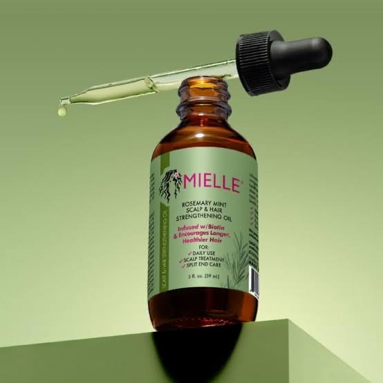 Picture of MIELLE Rosemary Mint Scalp & Hair Strengthening Oil- 59ml