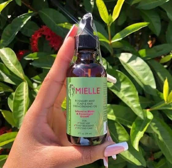 Picture of MIELLE Rosemary Mint Scalp & Hair Strengthening Oil- 59ml