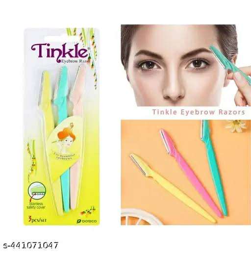 Picture of Eyebrow Razors Facial Hair Remover Shaver Trimmer Shaper for Women - 3Pcs (Next lavel cosmic)