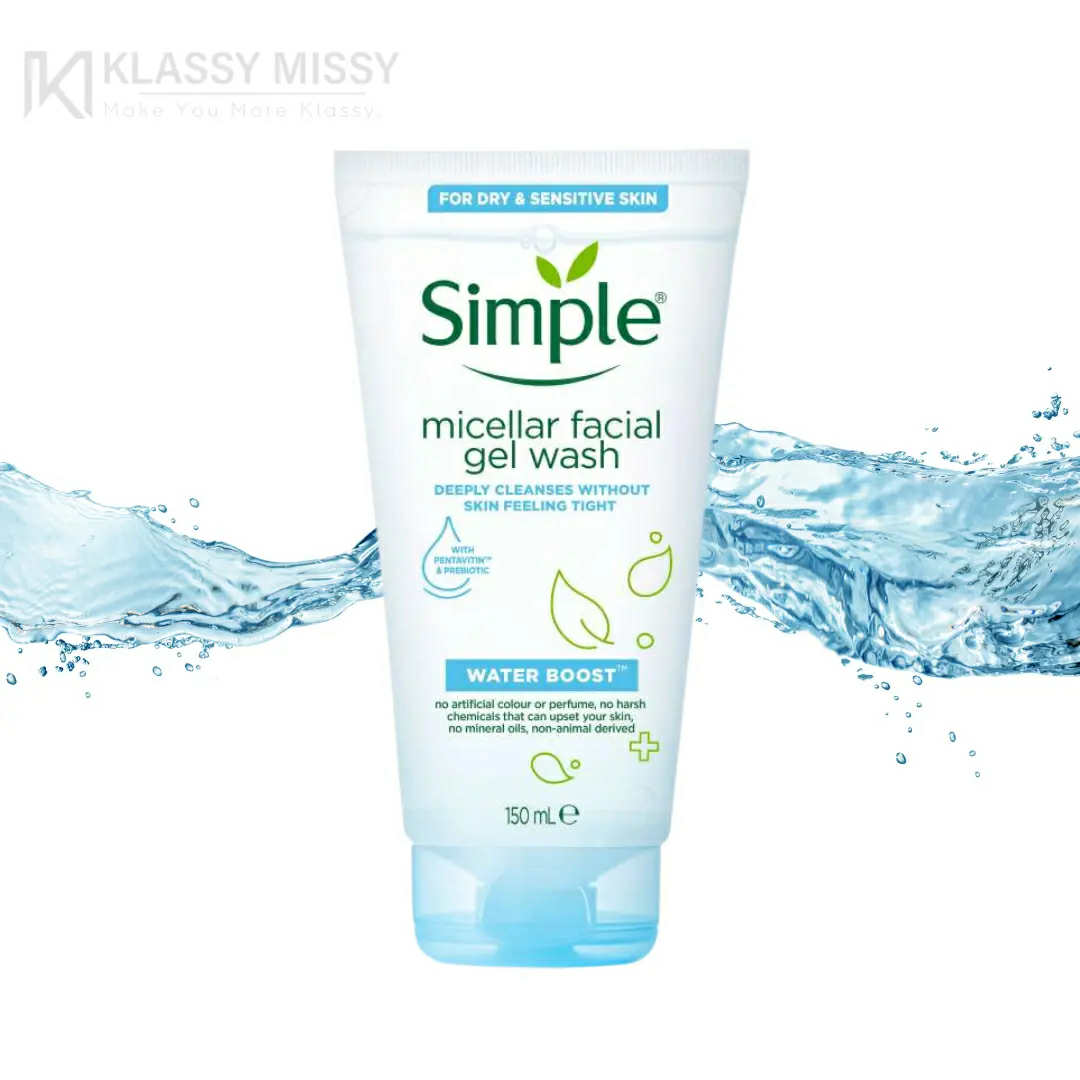 Picture of Simple Water Boost Micellar Facial Gel Wash 150ml (Next lavel cosmic)