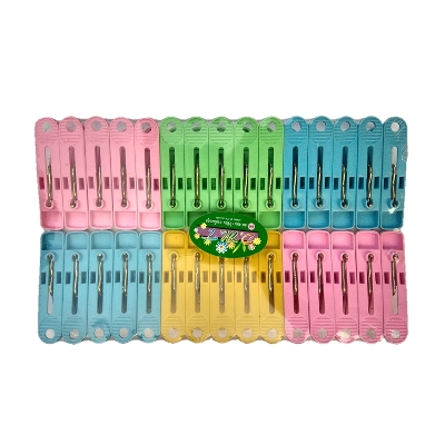 Picture of Thai Cloth Drying Clip (30 Pcs) - Hanger - Multicolor