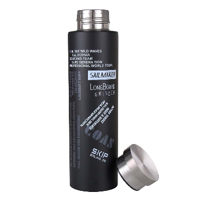 Picture of Sports Water Bottle Sipper 500 ml - Hot and Cold 12 Hours Style Homez Double Wall Vacuum Insulated Stainless Steel Sports Flask BPA Free Thermos Travel - Black