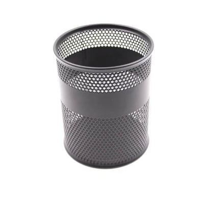 Picture of Metal Pen Stand Black  Round Shape - Black