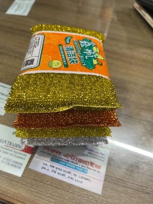 Picture of Kitchen Sponge Cleaning Brush (majuni) 4 pcs - Multicolor