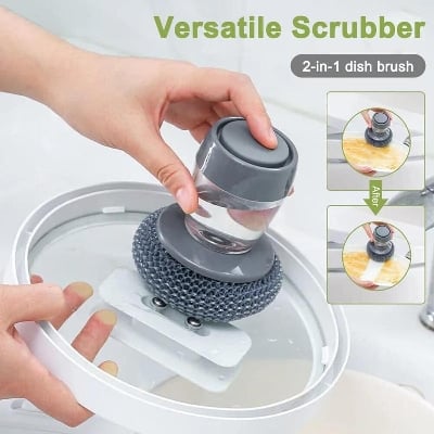 Picture of Heavy liquid refil dish/pot/ink/vacine scrubber - Black