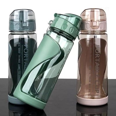 Picture of Baby water bottle 500 ml food grade plastic - Multicolor