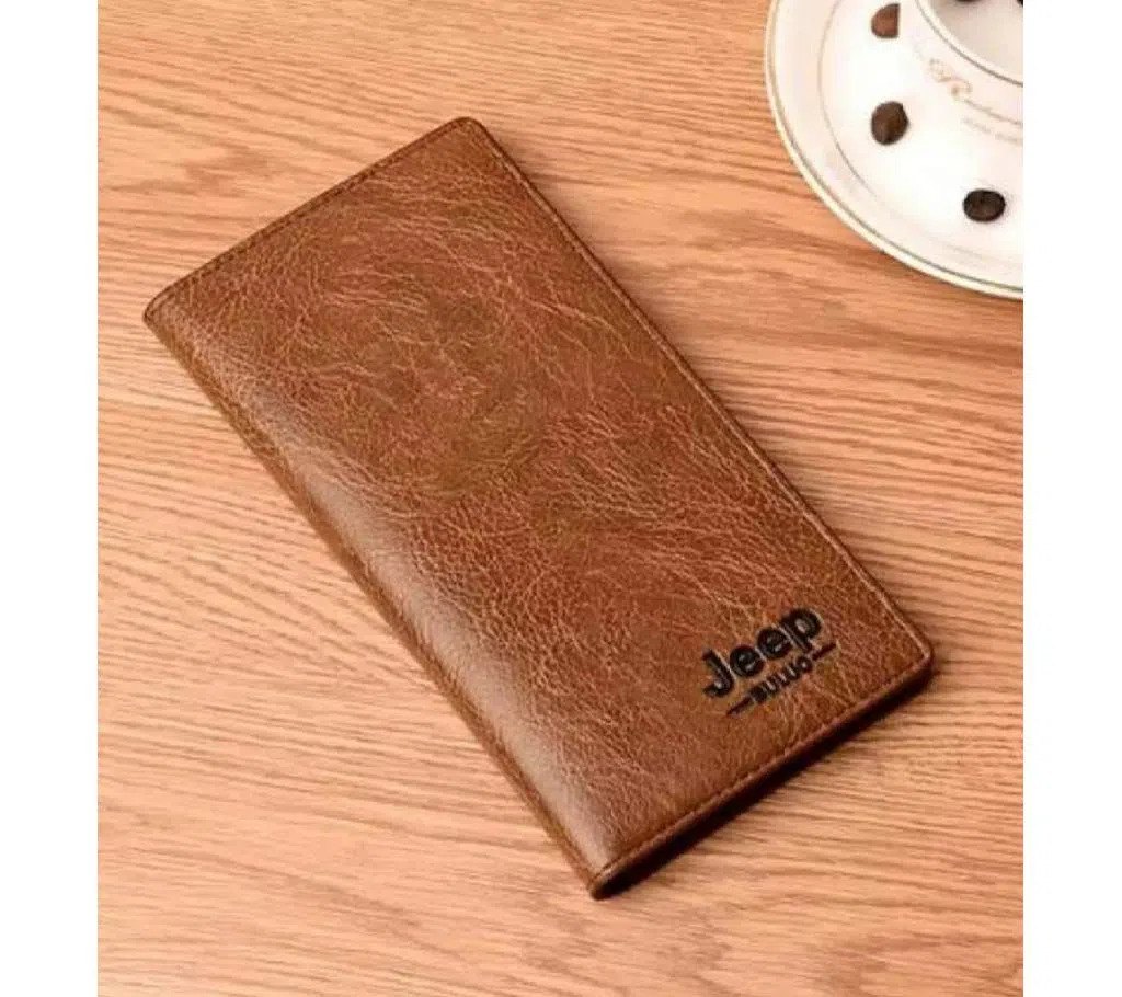 Picture of Jeep Top Men'S Long Money Wallet Multi Men Wallets Business Brand Card Holder Coin Purse Men Handbag Clutch Bags Minimalism - Wallet For Men  - Many Beg - Wallet(Brown)