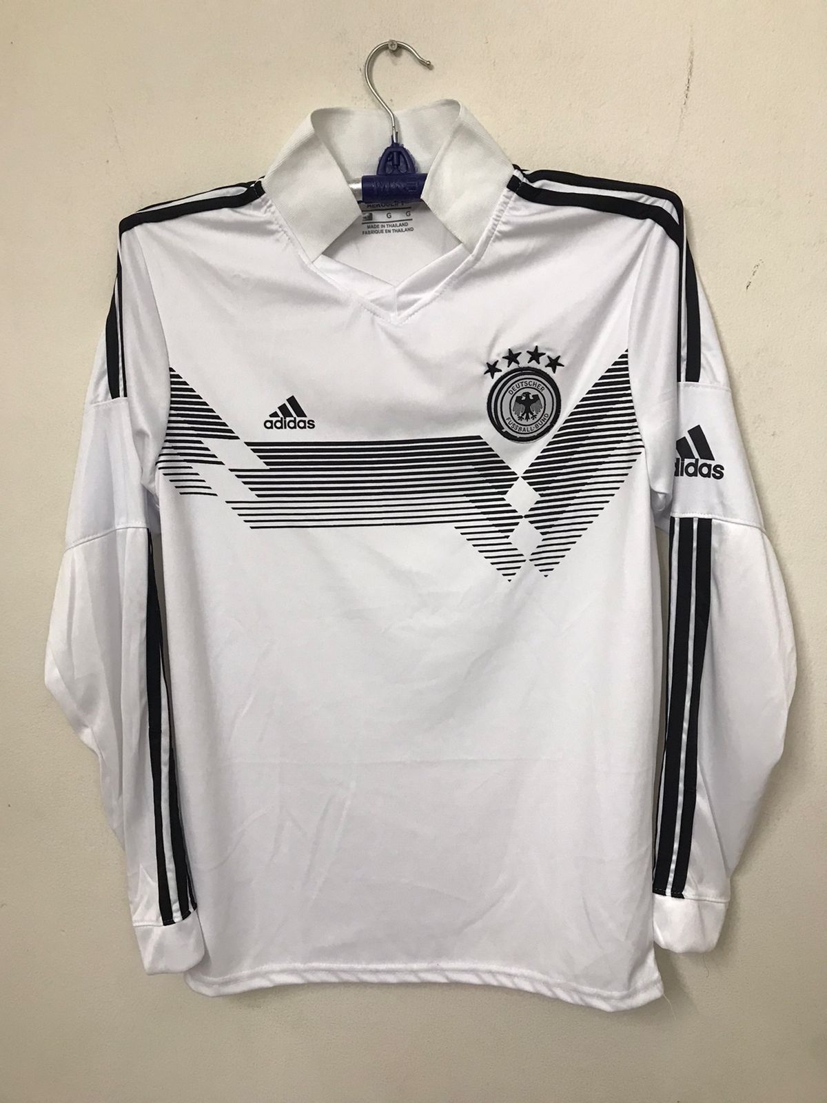 Picture of Germany Football Jersey(with Embroidery), Premium World Cup Concept Football jersey -2022 - Jersey(White)
