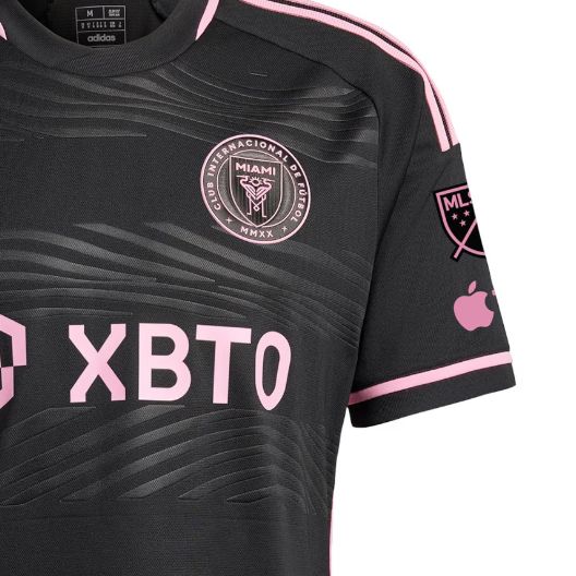 Picture of ইন্টার মিয়ামি প্লেয়ার এডিশন (অ্যামব্রয়ডারি সহ প্রিমিয়াম) cf অ্যাওয়ে জার্সি 23/24-মেসি জার্সি (ছবির মতো একই) - inter miami jersey(Lemon Yellow)