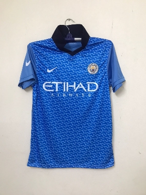 Picture of Manchester City (Embroidery) New Season Jersey - English Premier League Jersey - 2023/24 - manchester city jersey(Light blue)