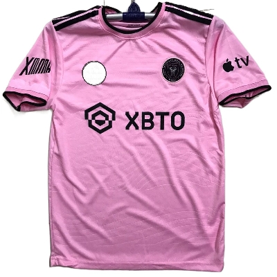 Picture of INTER MIAMI (Premium With Embroidery ) CF JERSEY 23/24  - Messi Jersey(Pink)
