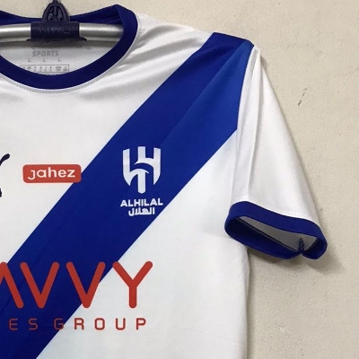 Picture of Al Hilal New Jersey White Kit ( Away) 2023/24 - Neymar Jersey - Football - Saudi Club(White)