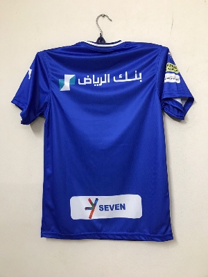 Picture of Al Hilal New Jersey Blue Kit ( Home) (Double Part Print) 2023/24 - Neymar Jersey - Football - Saudi Club(Deep Blue)