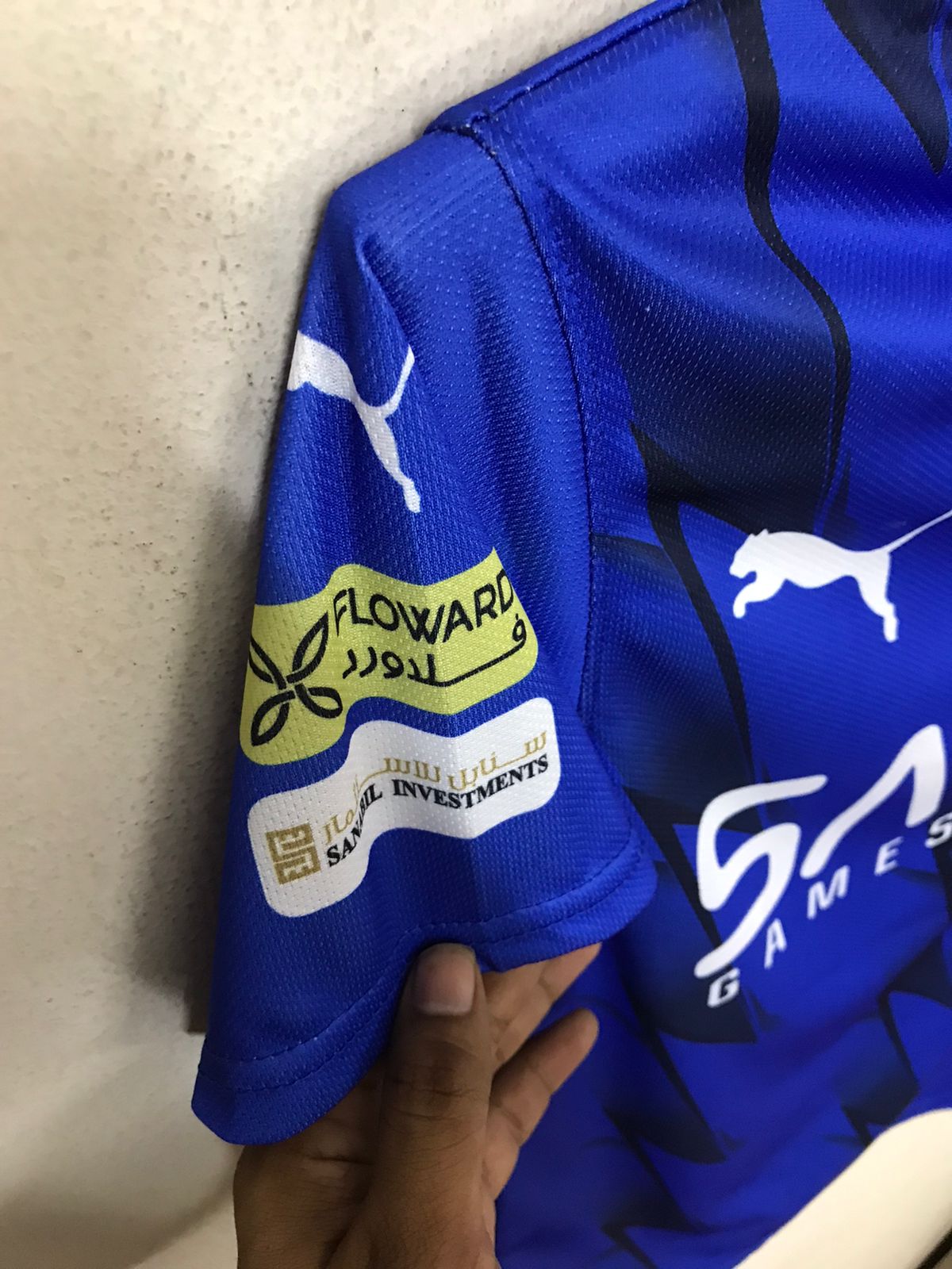 Picture of Al Hilal New Jersey Blue Kit ( Home) (Double Part Print) 2023/24 - Neymar Jersey - Football - Saudi Club(Deep Blue)