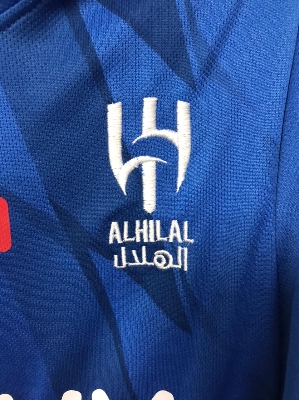 Picture of Al Hilal Jersey (Embroidery) Blue Kit ( Home) 2023/24 - Neymar Jersey - Football - Saudi Club - Full Sleeve(Blue)