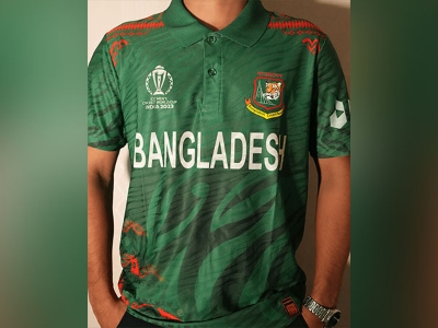 Picture of Bangladesh Cricket Team World Cup Jersey , Premium Quality Collar Jersey 2023-24(Green)