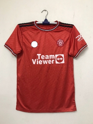 Picture of Manchester United (With Embroidery ) Football Club New Season 2023/24 Home Jersey/Kit - Jersey Football - Jersey(Red)