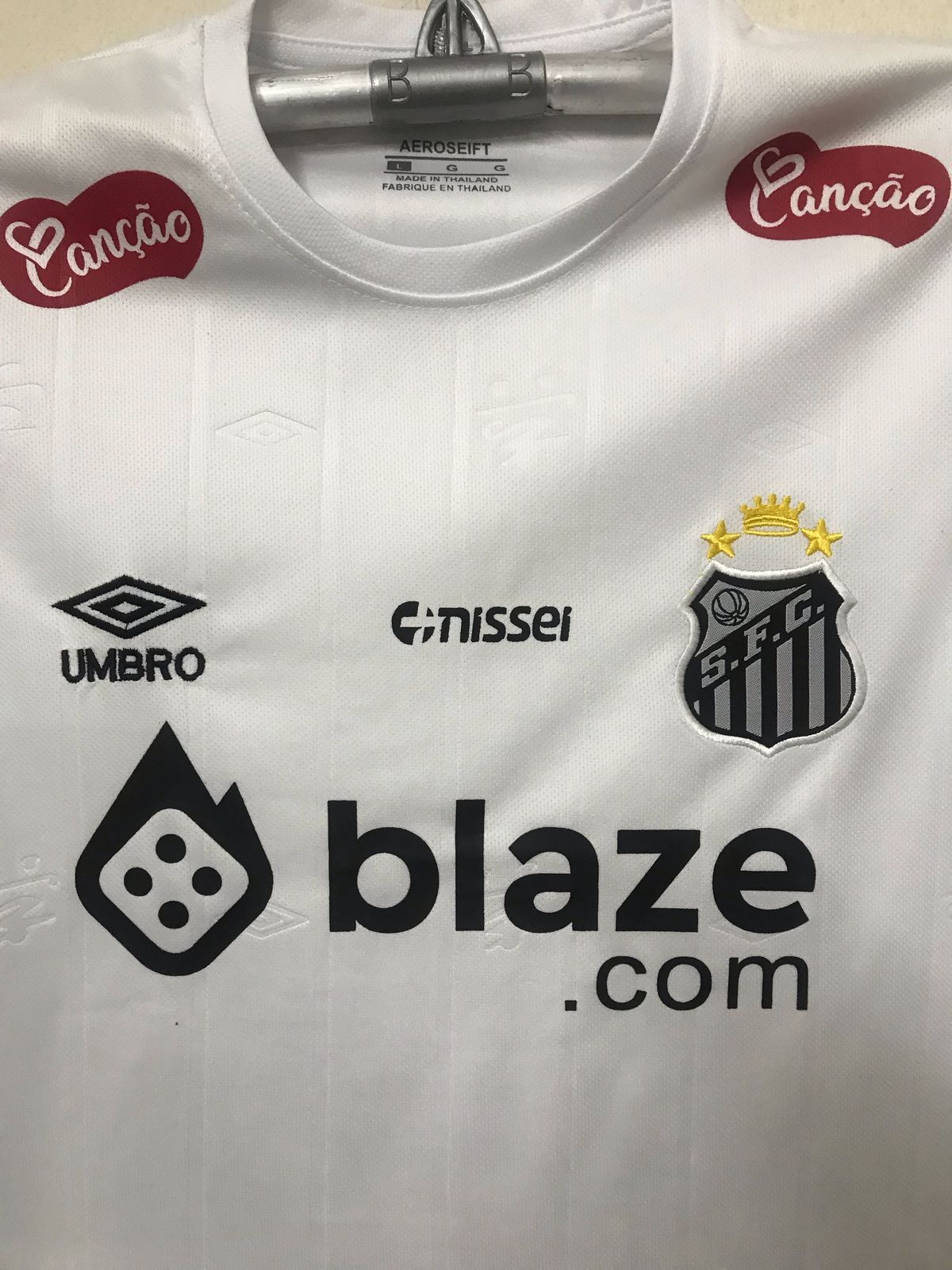 Picture of Santus Short Sleeve Football Jersey(With Embroidery) For Man - Neymar jr Jersey - Santos Jersey 2025-26 - Special Edition(White)