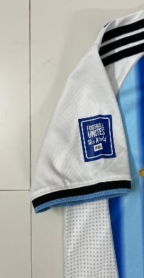 Picture of Argentina 2026 World cup Home(Embroidery) Premium National Team Football Jersey - Half Sleeve(White)
