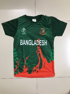 Picture of Kids Bangladesh World Cup 2023/24 National Cricket Team Jersey  - Bangladesh Cricket Jersey