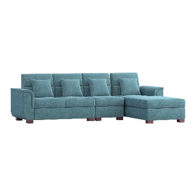 Picture of REGAL PARIS SDC-365-3-1-20 (L SHAPE SOFA SET) (FABRIC-2146)