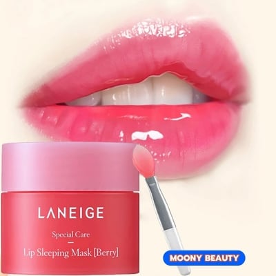 Picture of Laneige lip sleeping mask for moisturizing, soft, smooth and shiny lips(Pink)
