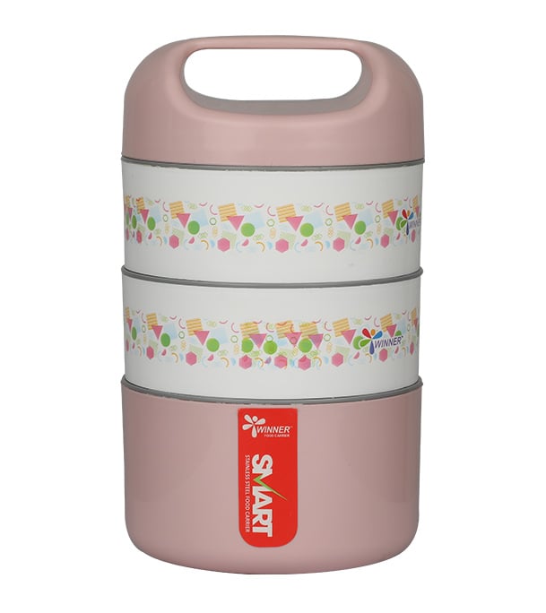 Buy SS 3 Layer Cosmo Food Carrier at Best Price In Bangladesh