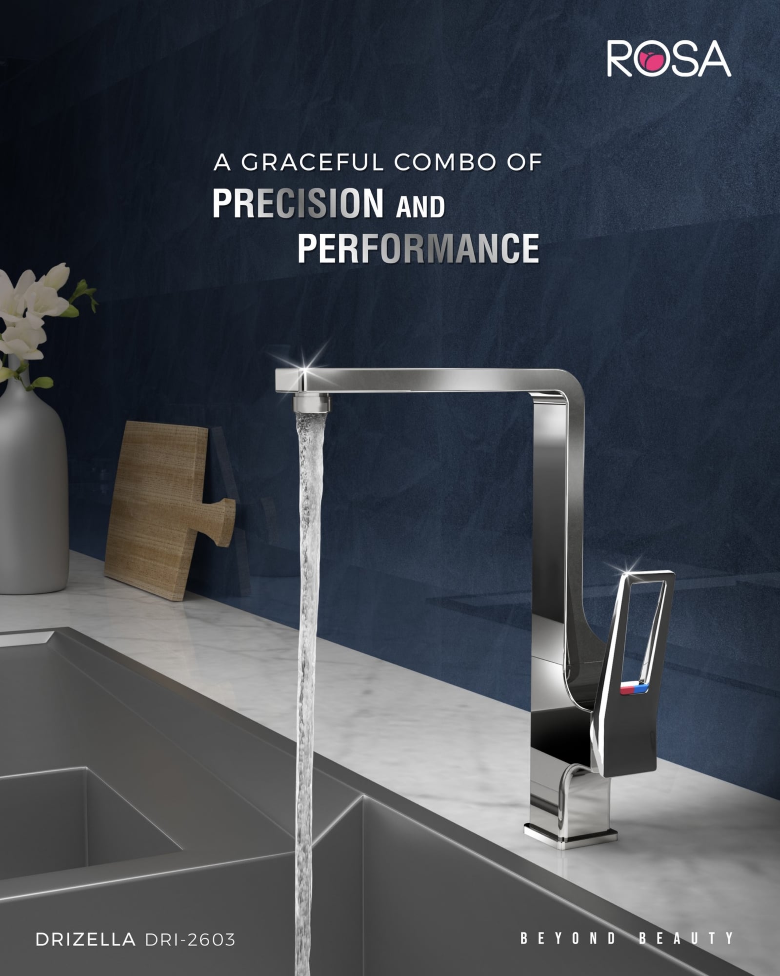 Picture of ROSA Drizella Single Lever Sink Mixer DRI-2603