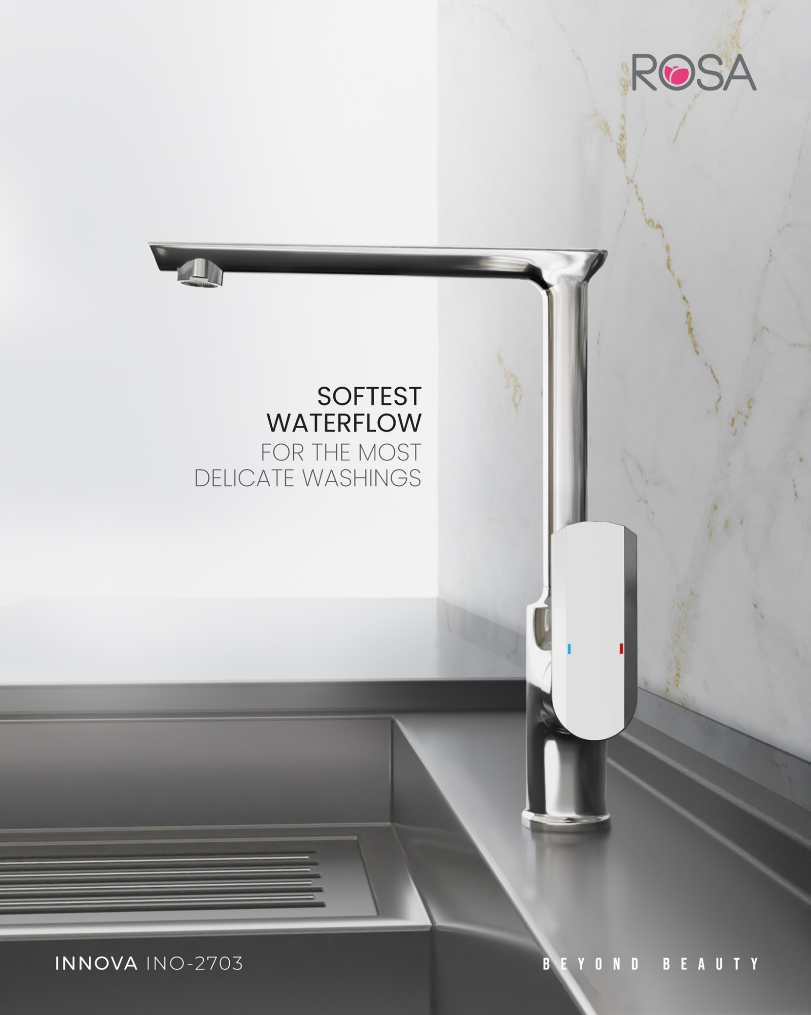Picture of ROSA Innova Single Lever Sink Mixer INO-2703