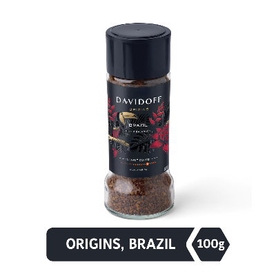 Picture of DAVIDOFF COFFEE ORIGINS BRAZIL 100G